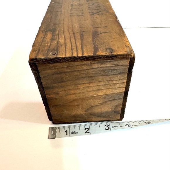 Vintage 1930s Kraft Pimento Cheese Wooden Crate, Cheese Box Advertising Box - Picture 4 of 7